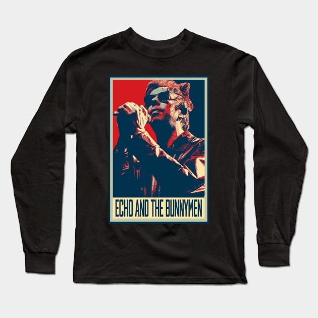 Bunnymen Chronicles Moments Of Brilliance And Melody Long Sleeve T-Shirt by Super Face